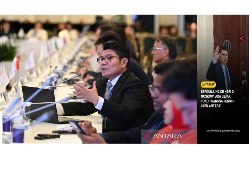 Sepekan di Moskow, ANTARA perkuat peran kantor berita di kancah global